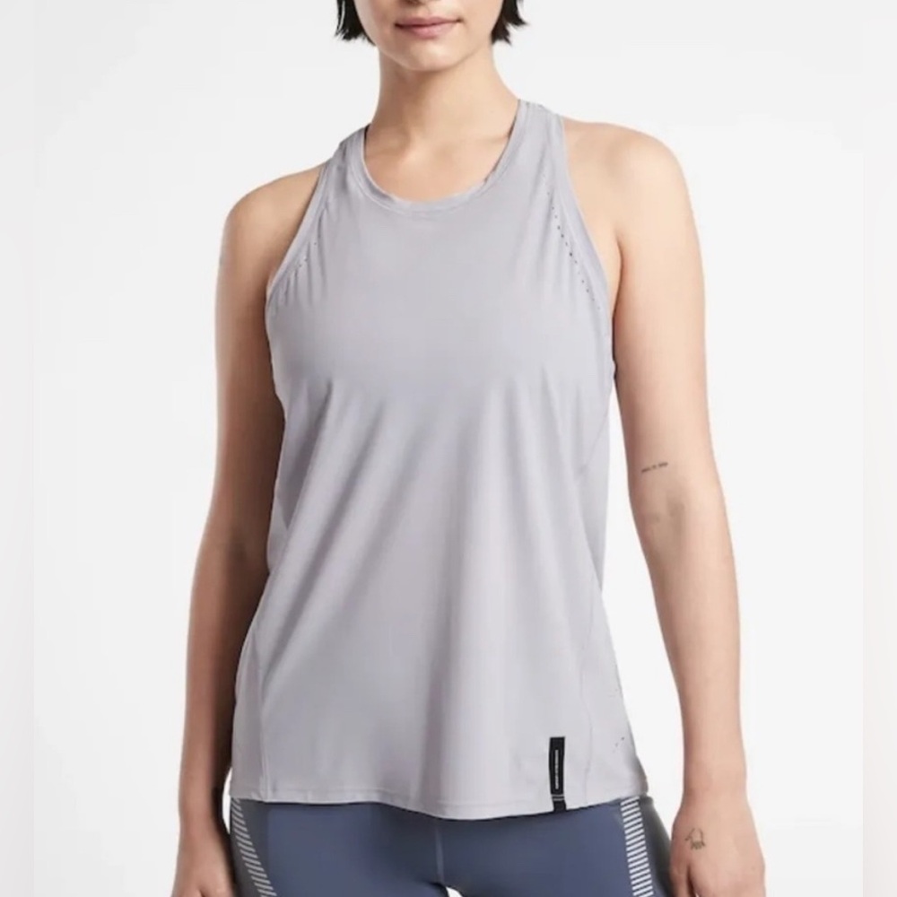Athleta x Allyson Felix Ultimate Legend Gray Tank in size 1X